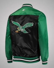 Philadelphia Eagles The Tradition II Team Black and Green Jacket