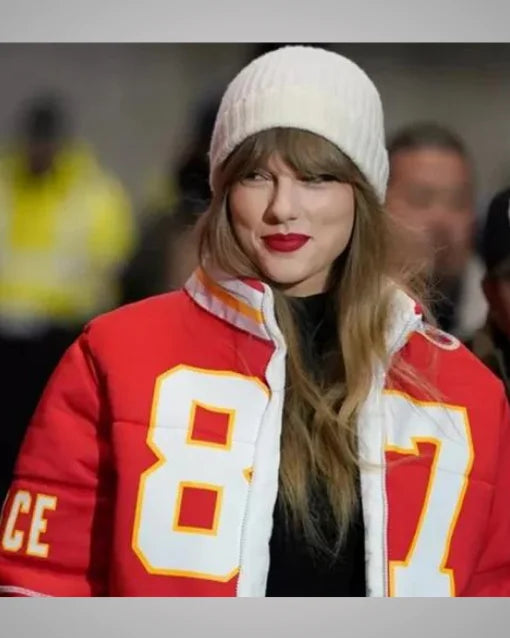 Taylor Swift Chiefs Puffer Jacket