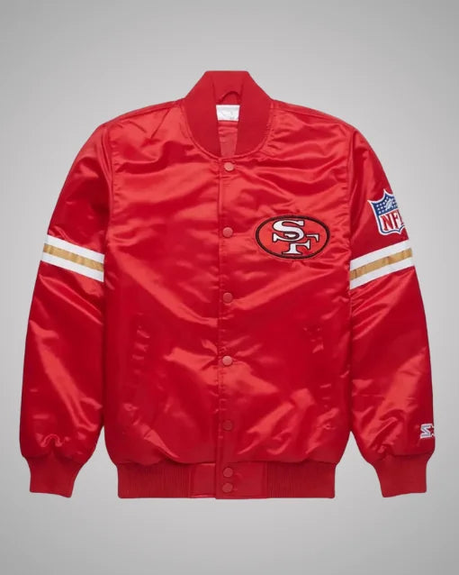 San Francisco 49ers Red Starter Jacket