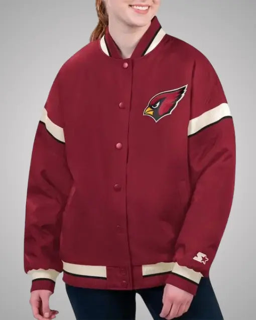 Arizona Cardinals Tournament Cardinal Varsity Jacket