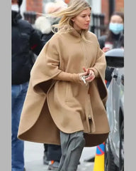 Sienna Miller Poncho Anatomy of a Scandal