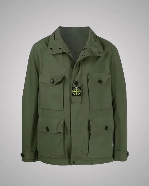 Kano Top Boy Stone Island Sully Green Jacket