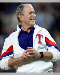 George Bush Texas Rangers Jacket