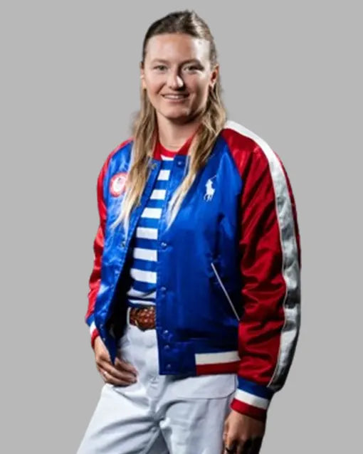 USA Daniela Moroz 2024 Team Bomber Jacket