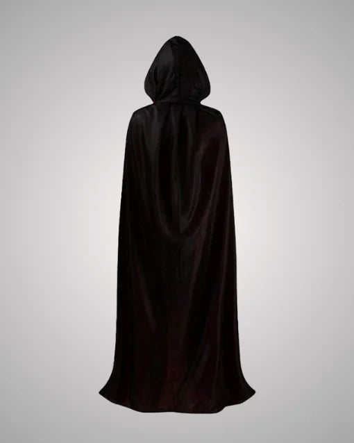 Vampire Cloak Halloween Black Costume