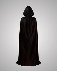 Vampire Cloak Halloween Black Costume