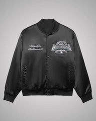 WrestleMania 40 Trick Williams Black Satin Jacket