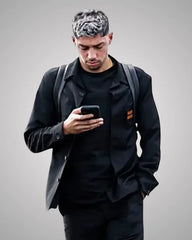 Black Real Madrid Zegna Jacket